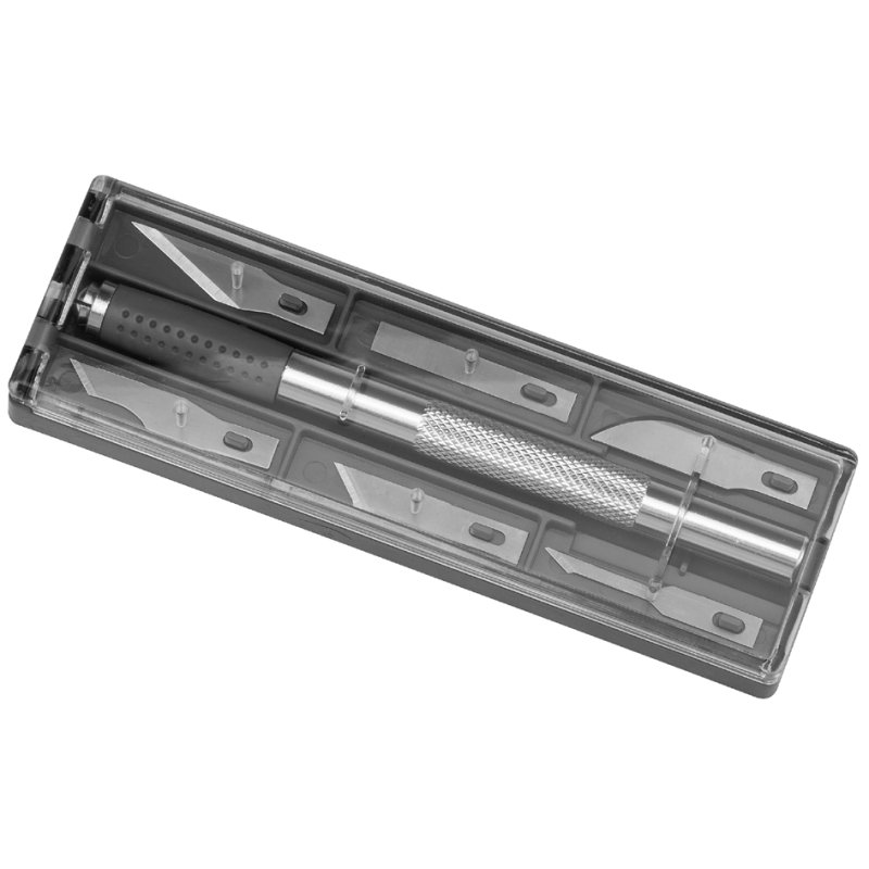 WESTCOTT Hobbymes set 7-delig met verwisselbare mesjes